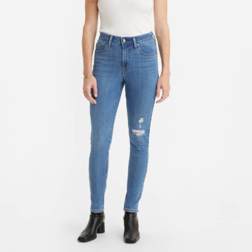 Levi's 721 High - Rise Skinny Jeans Size 8 Long